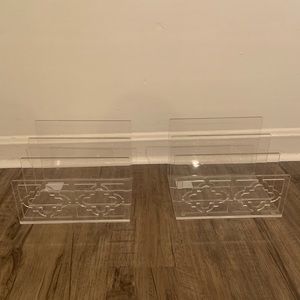 🗽2 Acrylic Organizers - Set of 2